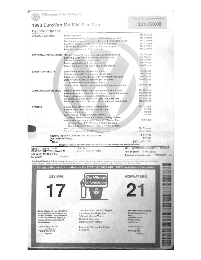 93 VWW - 7 93 VWW - 7